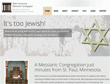 Tablet Screenshot of bethimmanuel.org